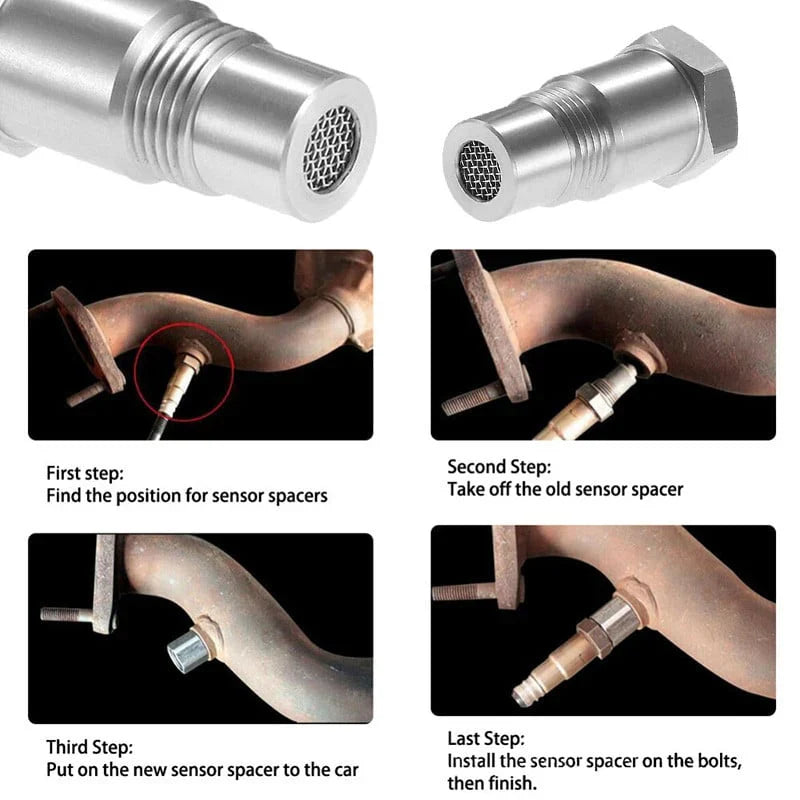 O2 Sensor Spacer Adapter, M18x1.5