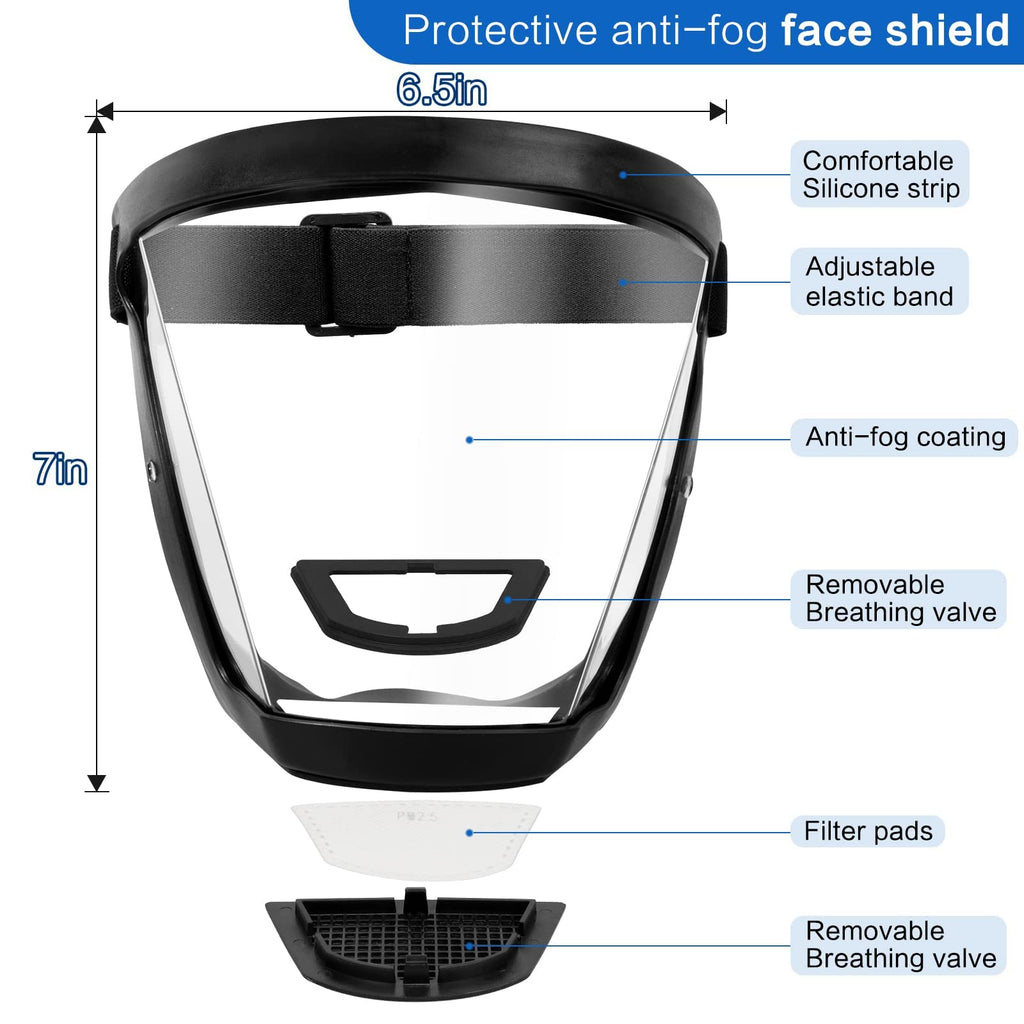 Anti-Fog Protective Face Shield