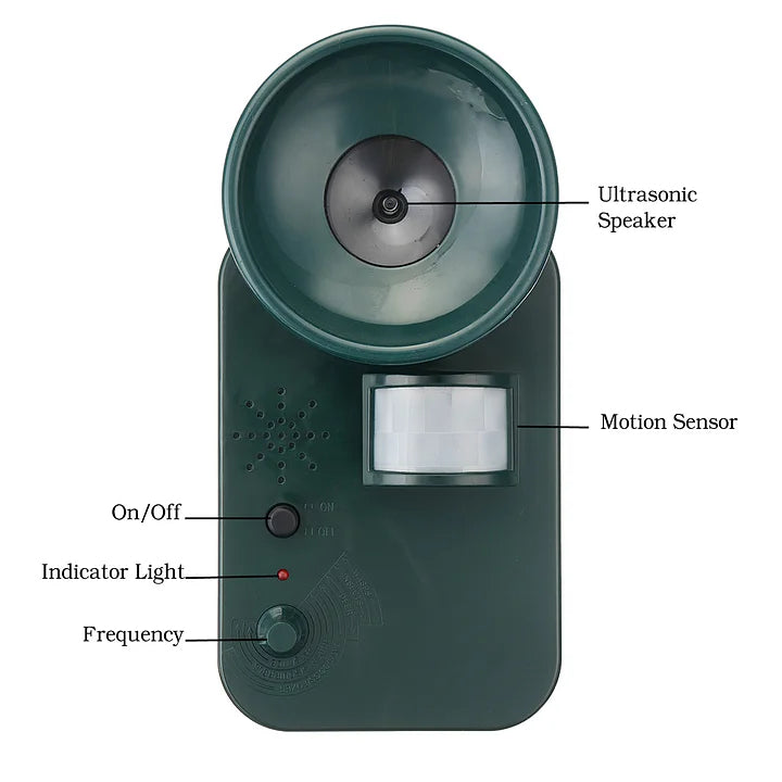 Cordless Ultrasonic Animal Repeller