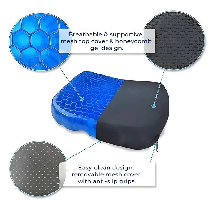 Orthopedic Gel Seat Cushion