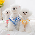 Plaid Dog Shirt Vest