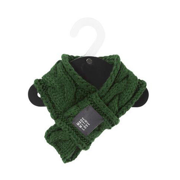 Warm Wool Pet Scarf