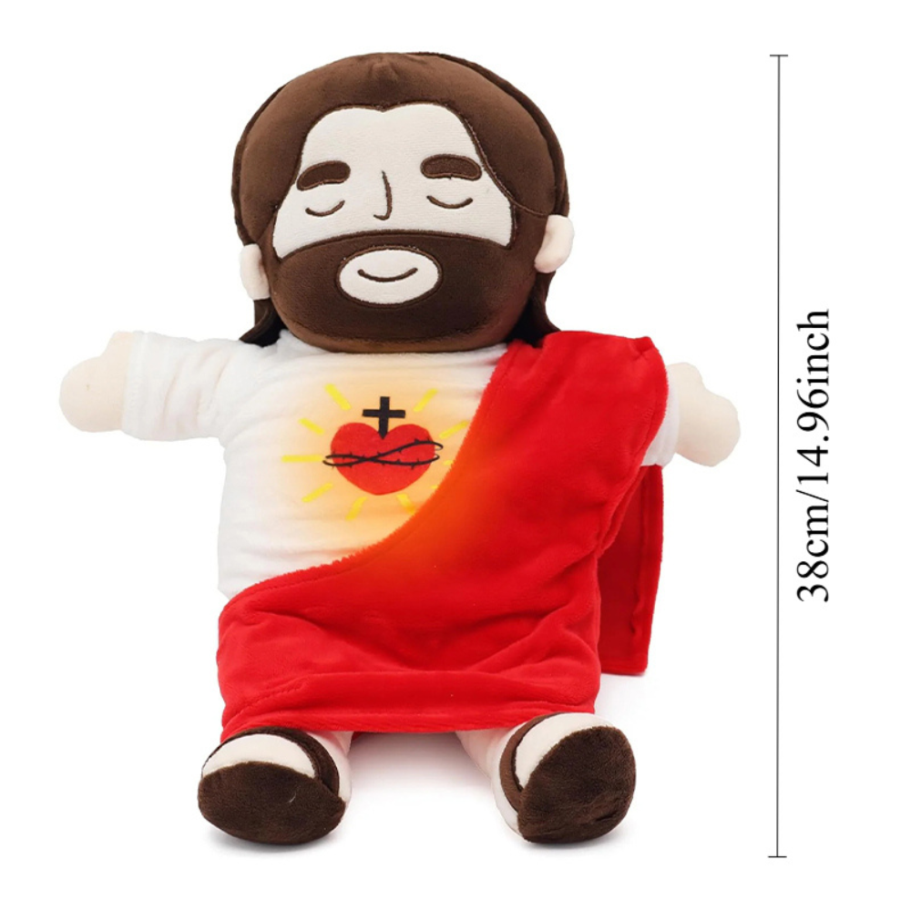 Breathing Jesus Soothing Plushie
