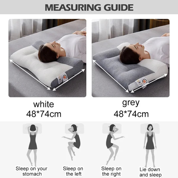 Contoured Neck Pillow for Sleeping