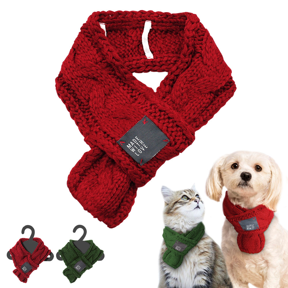 Warm Wool Pet Scarf
