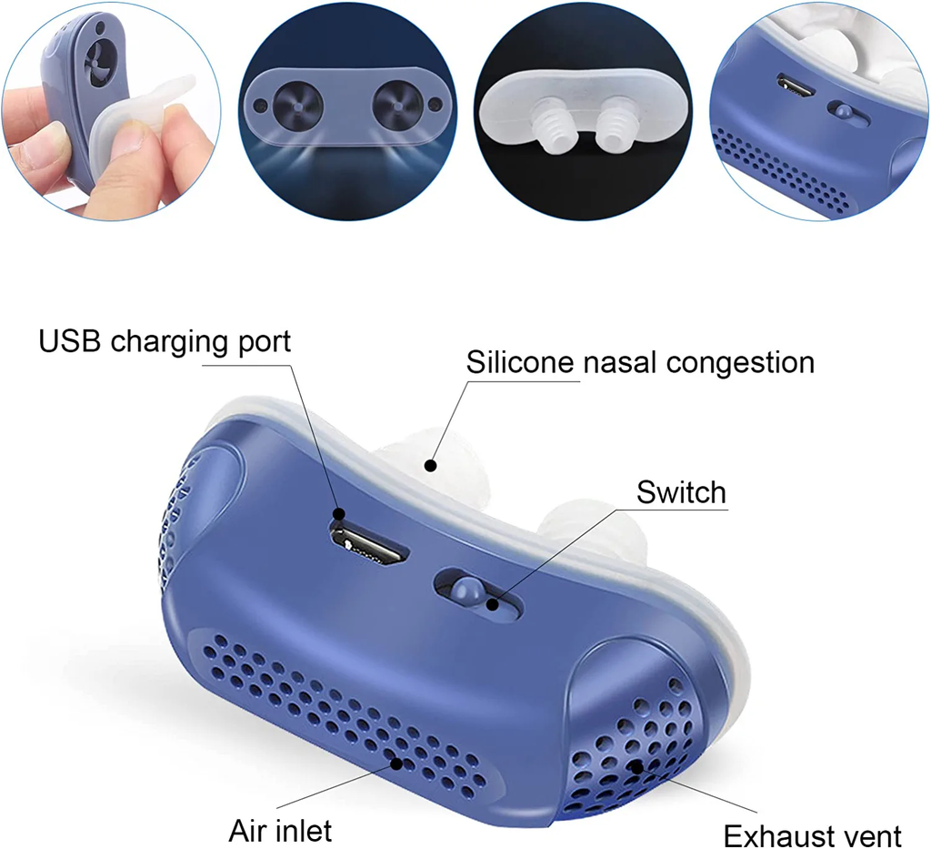Travel Anti-Snore Airflow Device