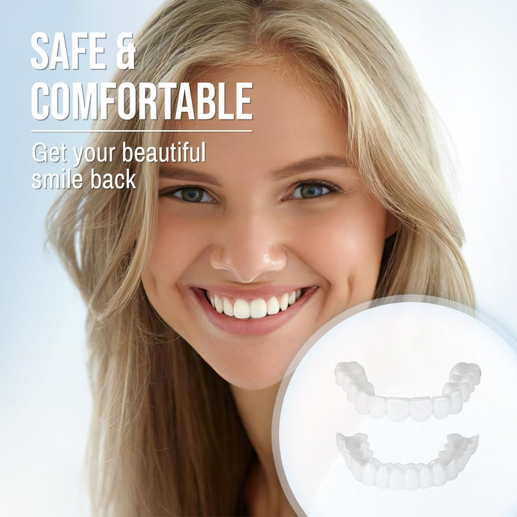 Snap-On Cosmetic Veneers, Upper & Lower