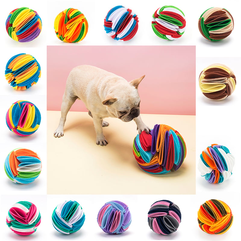 Portable Snuffle Puzzle Dog Toy