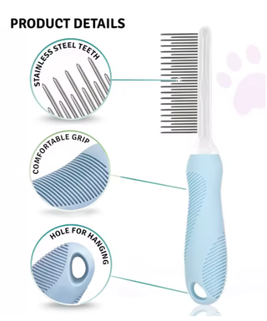Pet Grooming Needle Comb