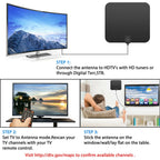 Indoor Amplified HDTV Antenna