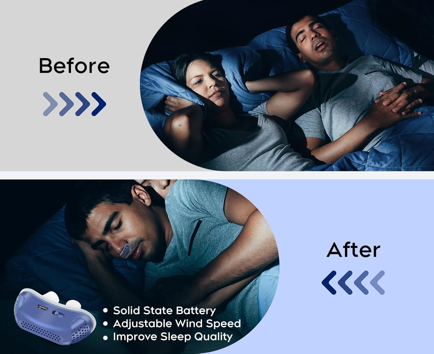 Travel Anti-Snore Airflow Device