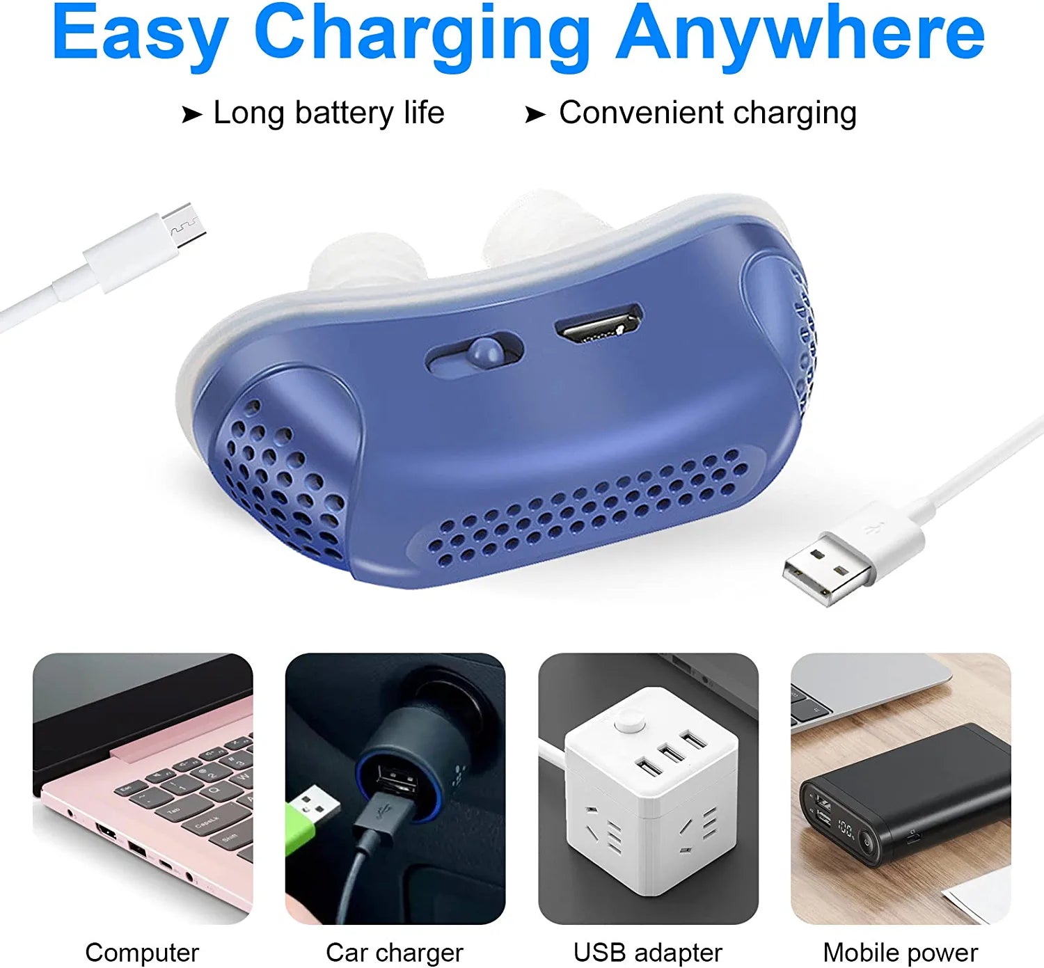 Travel Anti-Snore Airflow Device