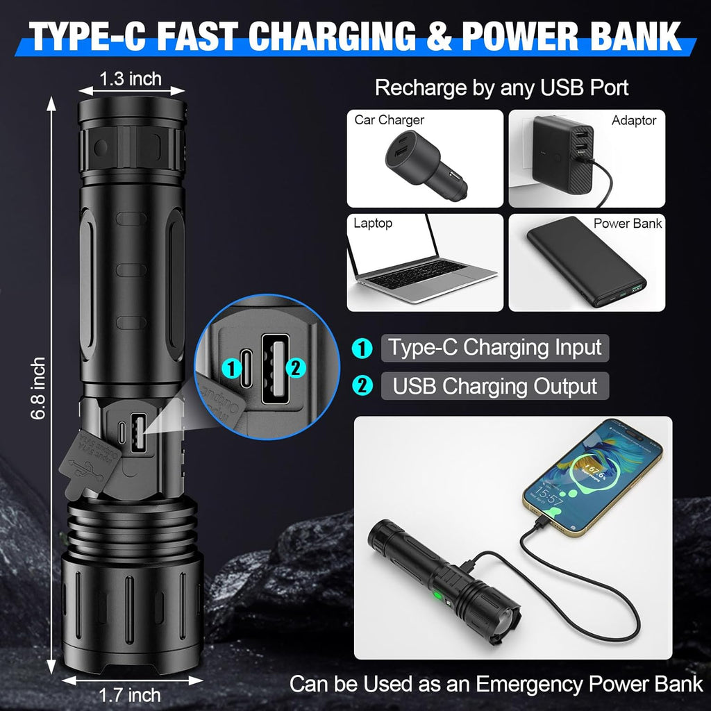 Extremely Bright LED Flashlight