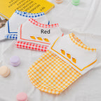 Plaid Dog Shirt Vest