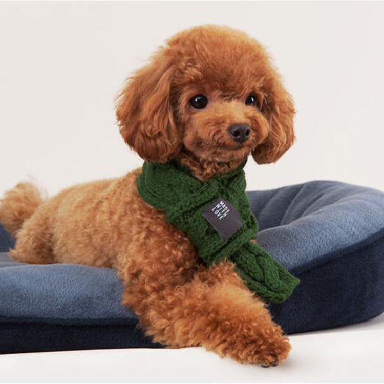 Warm Wool Pet Scarf