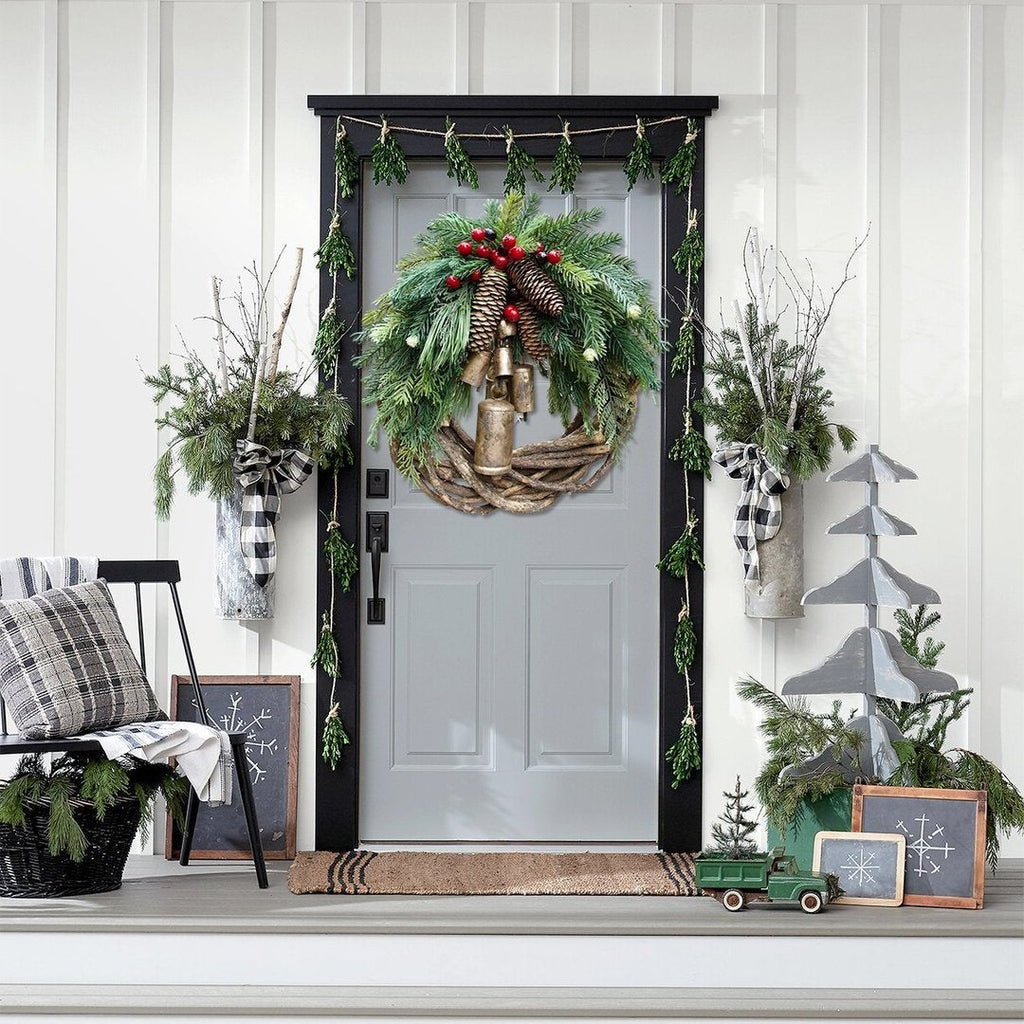 Farmhouse Christmas Wreath