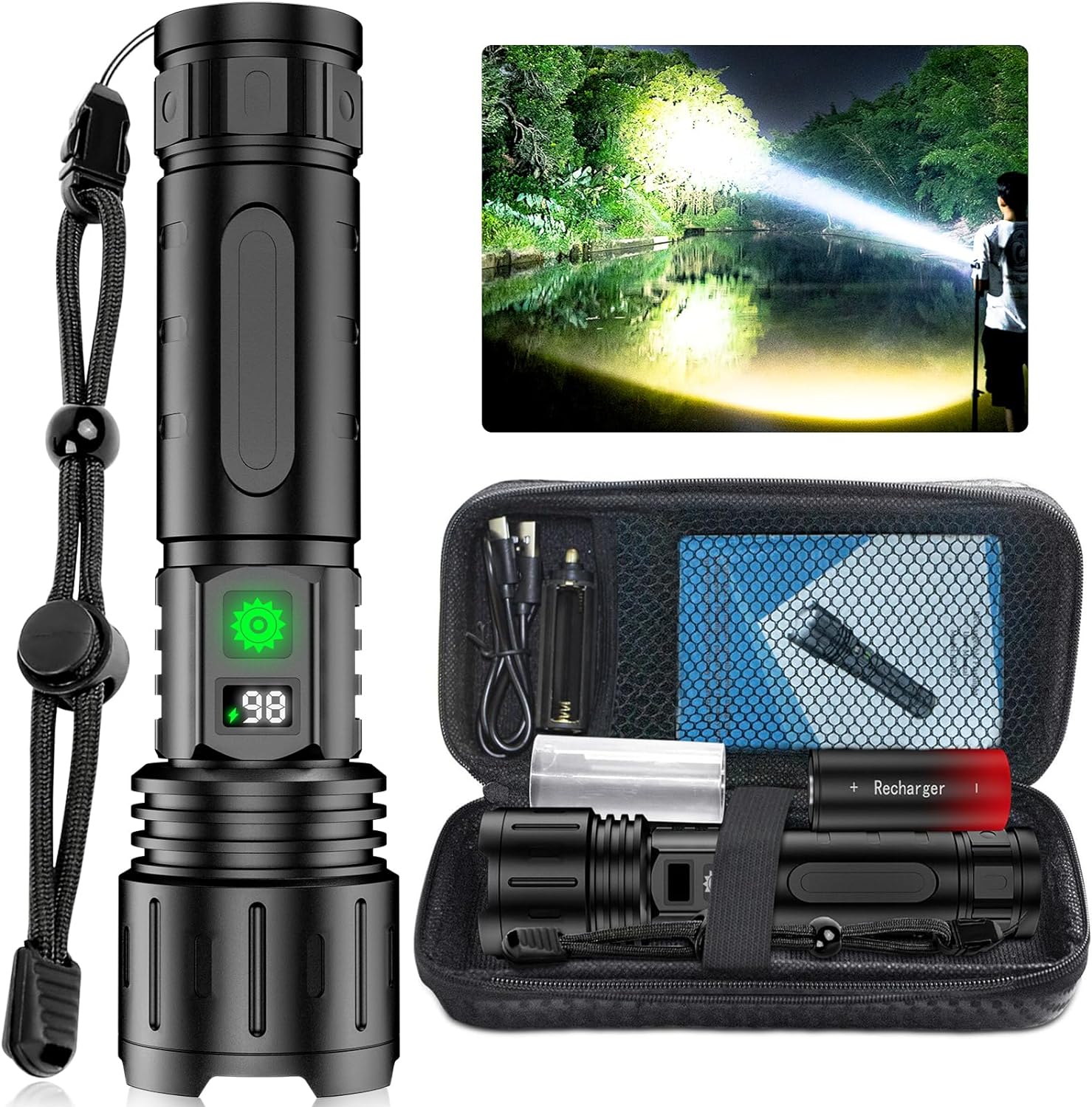 Extremely Bright LED Flashlight