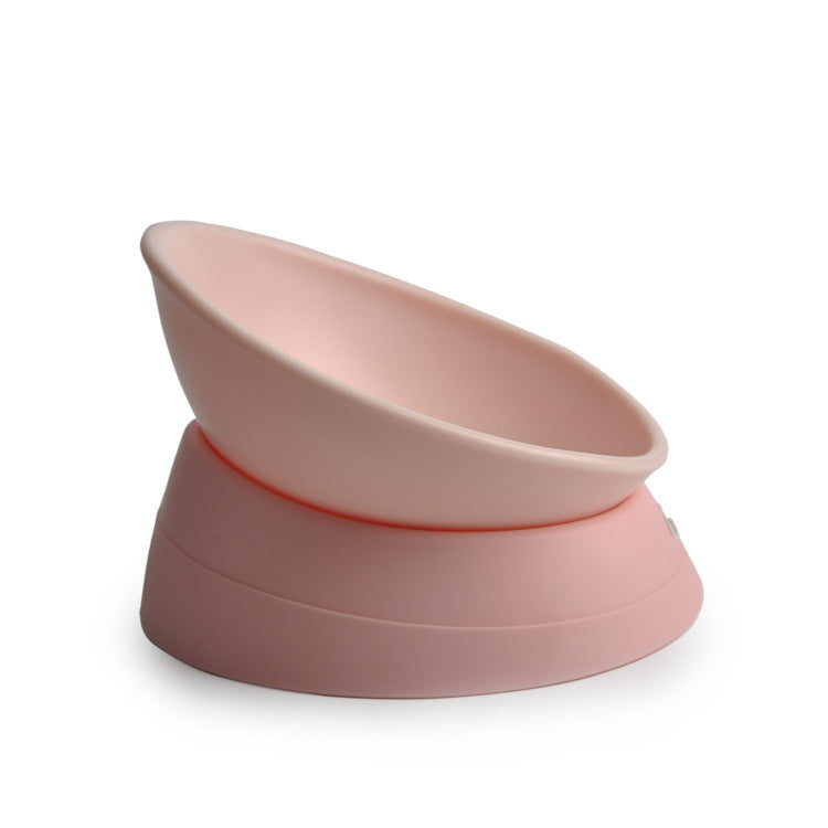 Tilted Non-Slip Cat Bowl