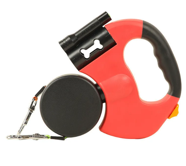 Retractable Double Dog Leash