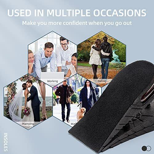 Height Increase Shoe Lift Insoles