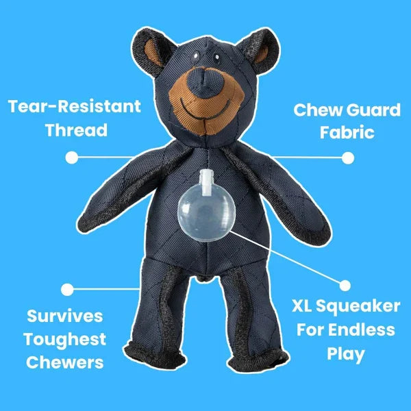 Indestructible Bear Dog Toy