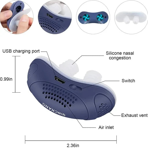 Travel Anti-Snore Airflow Device