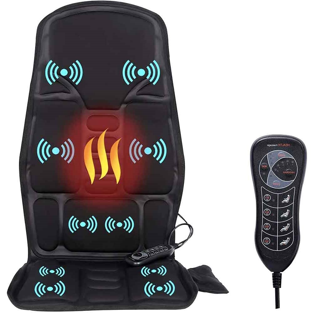 8-Mode Heated Massage Chair Pad