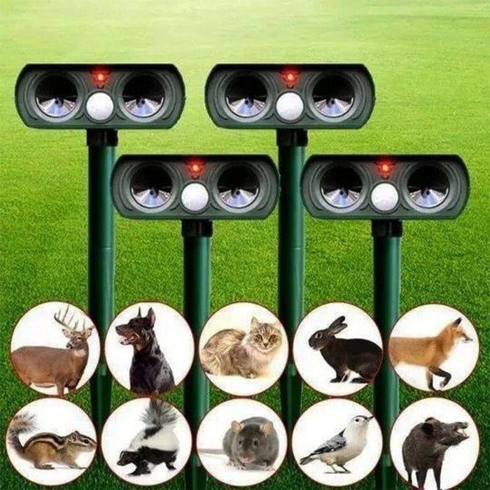 Solar Infrared Animal Deterrent