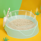 Semi-Enclosed Cat Litter Box