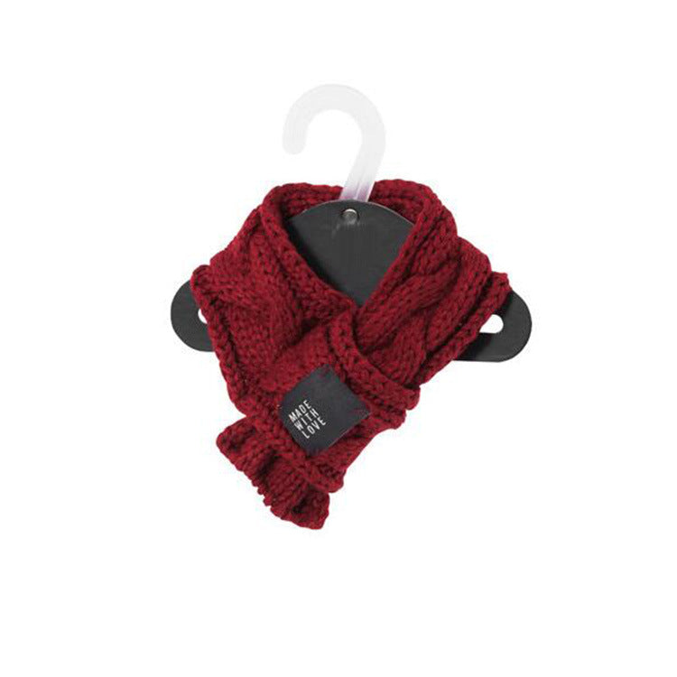 Warm Wool Pet Scarf