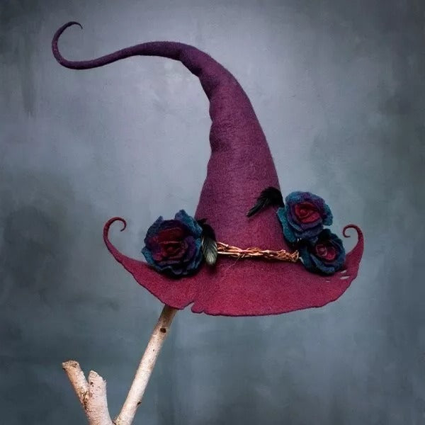 Halloween Felt Witch Hats