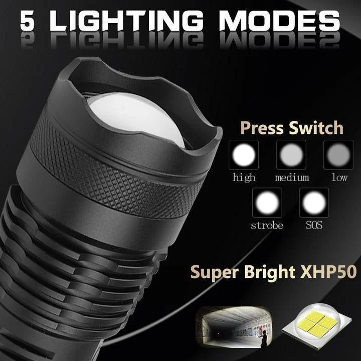XHP50.2 High-Output LED Flashlight