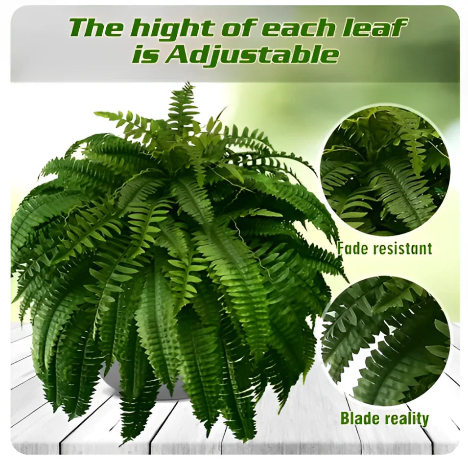 UV Resistant Artificial Boston Fern