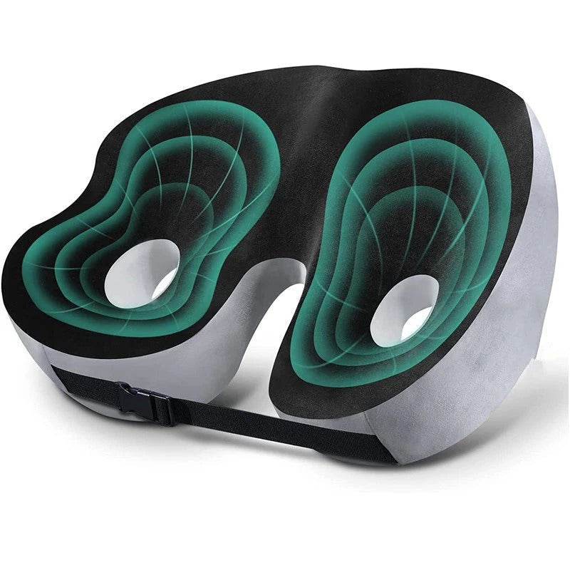 Memory Foam Sit Bone Relief Cushion