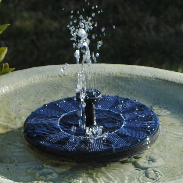 Solar Garden Water Fountain