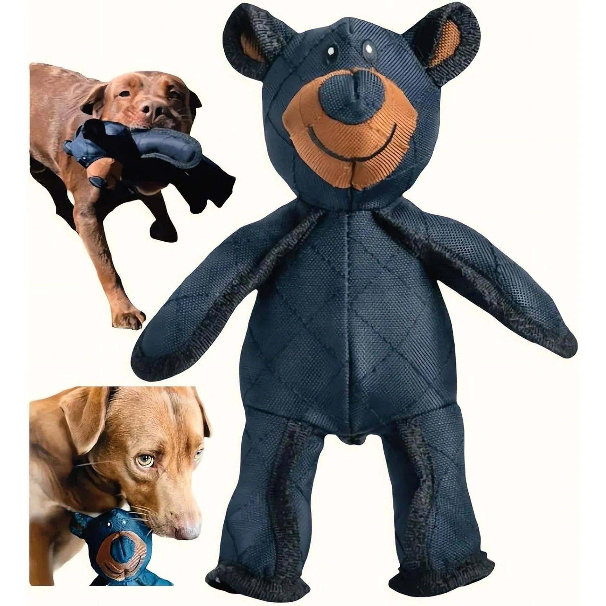 Indestructible Bear Dog Toy