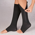 Zippered Compression Socks, 20-30 mmHg