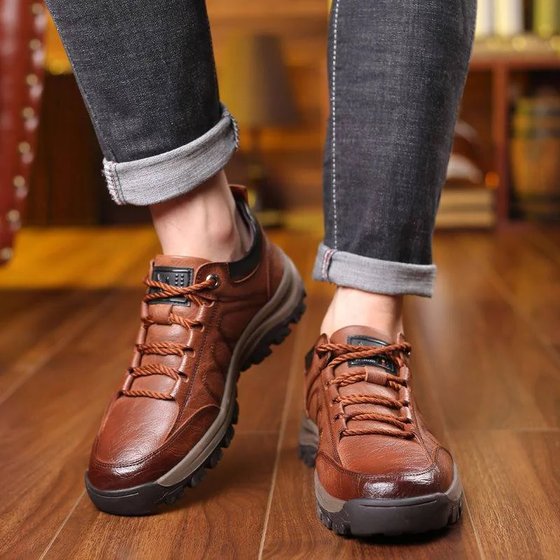 Men's Hand-Stitched Casual Shoes