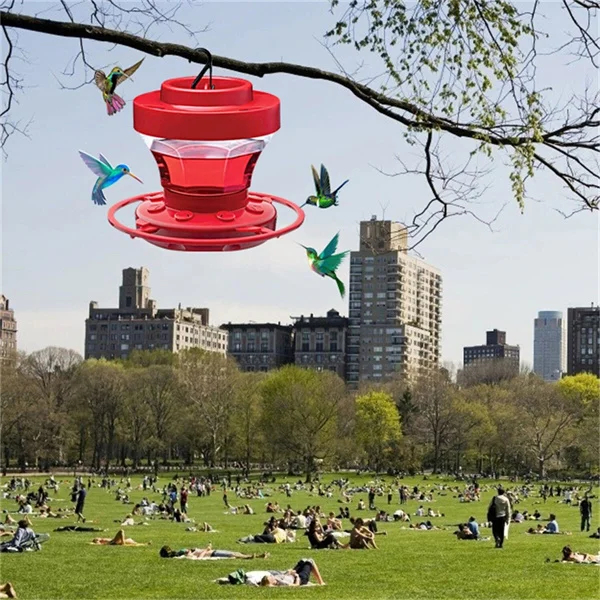 Bee-Proof Hanging Hummingbird Feeder