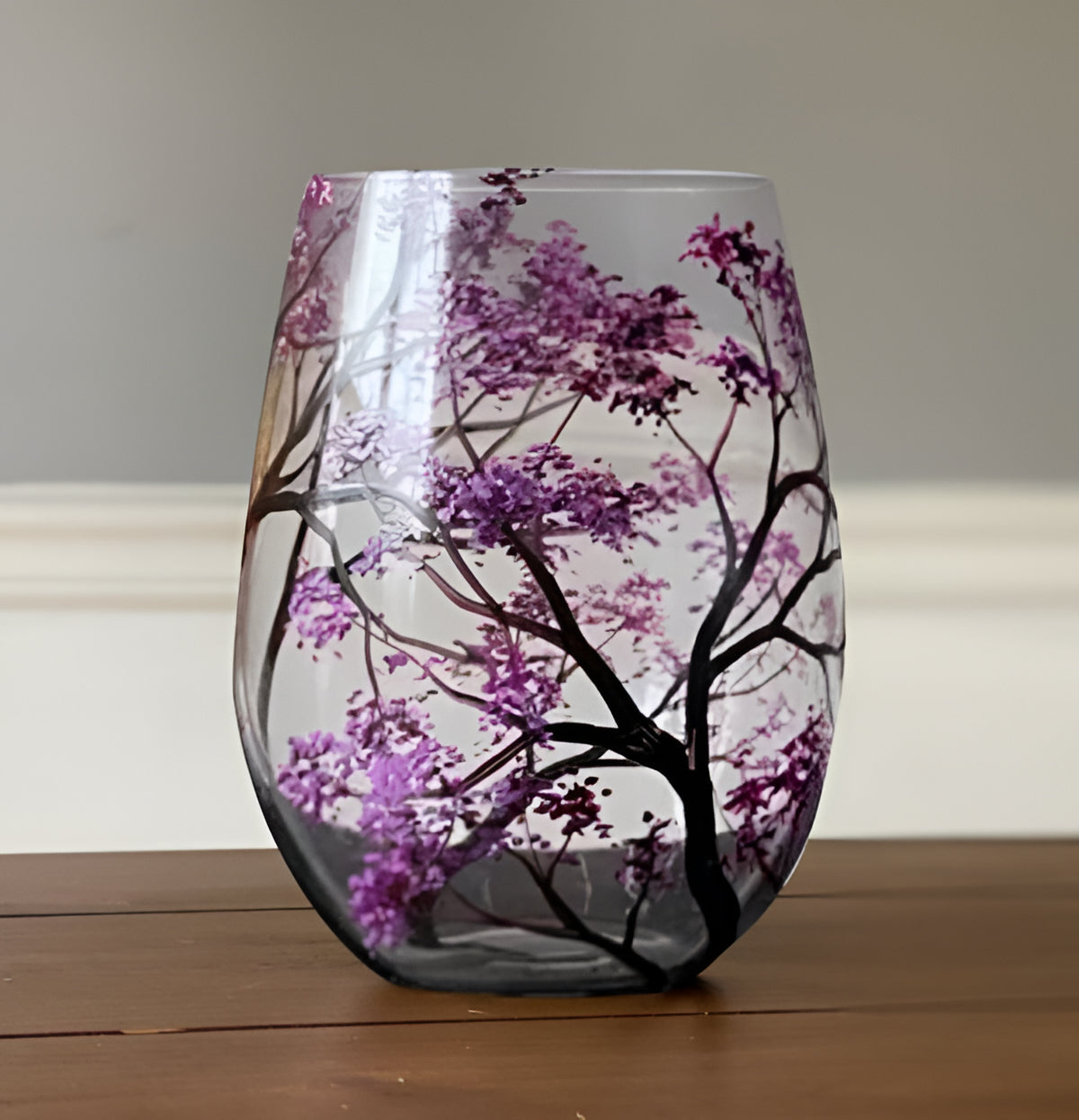 Four Seasons Tree Wine Glasses