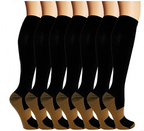 Copper Compression Socks, 7 Pairs