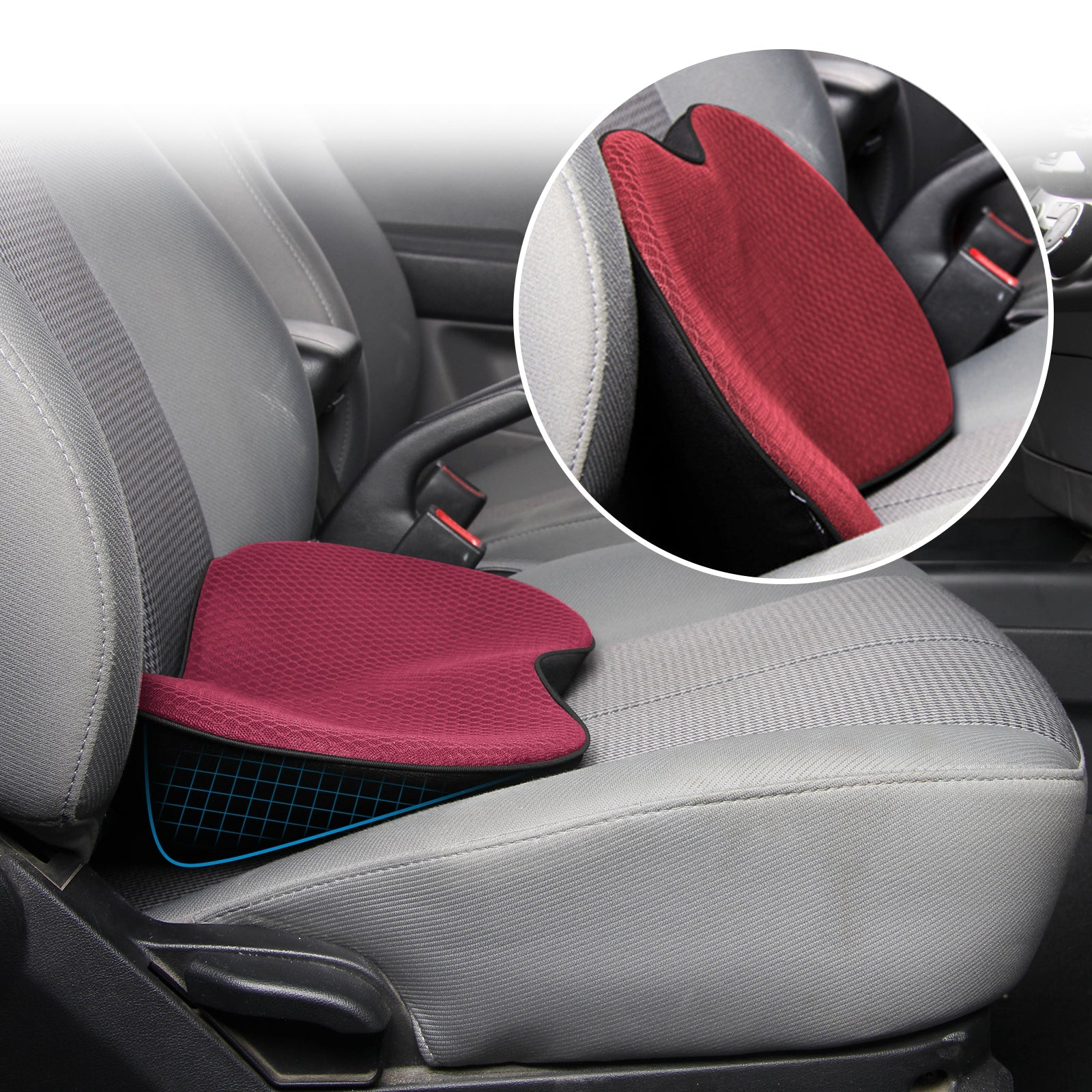 Car Booster Seat Cushion for Adults