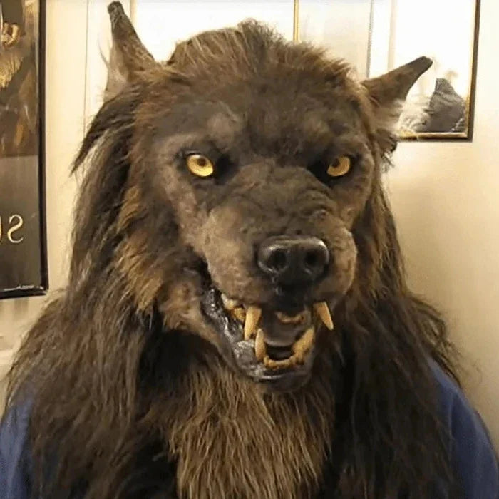 Scary Wolf Costume Mask