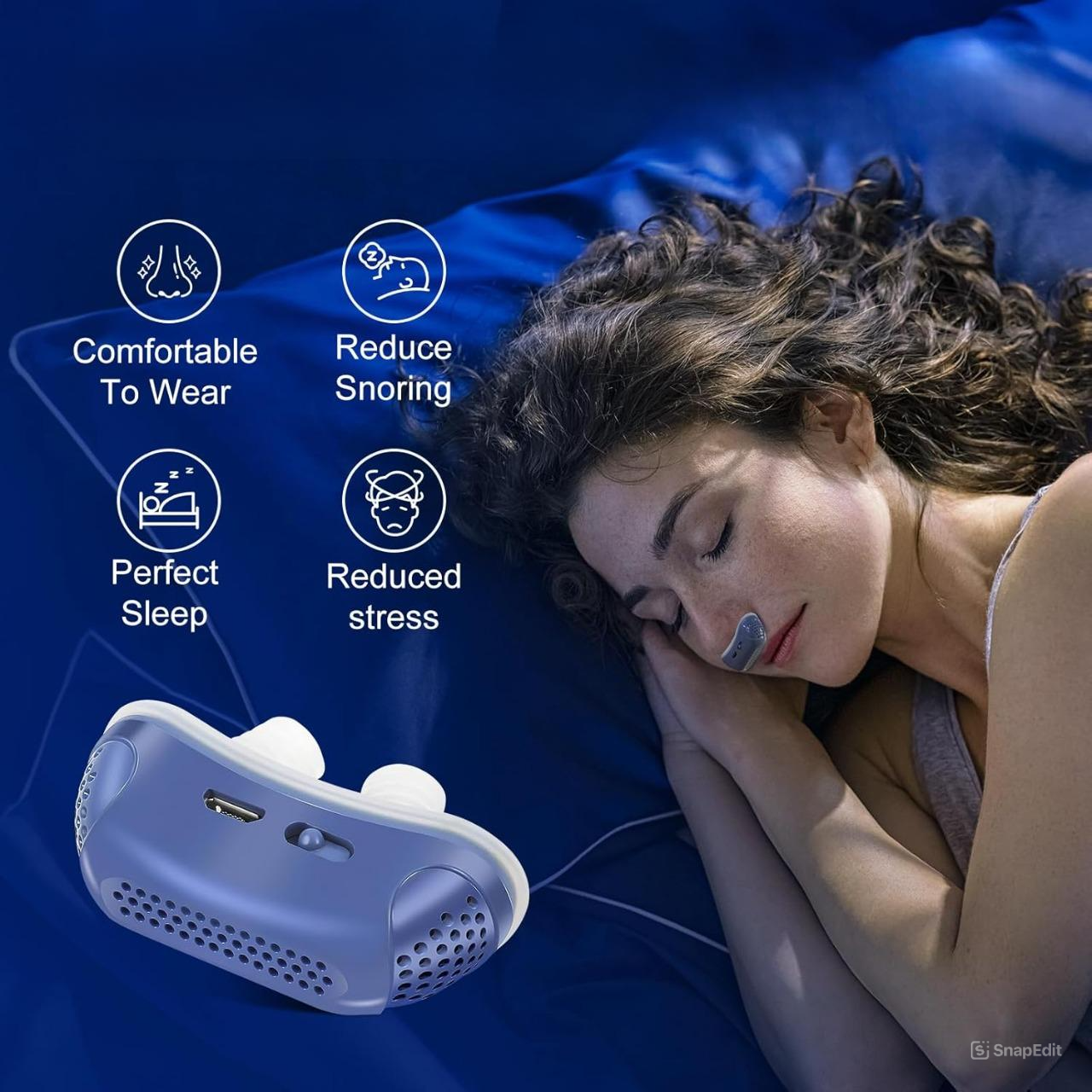 Travel Anti-Snore Airflow Device